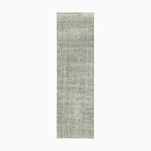 Vintage Hand-Knotted Runner Rug