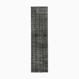 Vintage Hand-Knotted Runner Rug