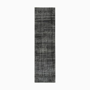 Vintage Hand-Knotted Runner Rug