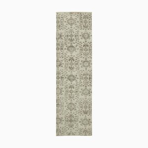 Vintage Hand-Knotted Runner Rug