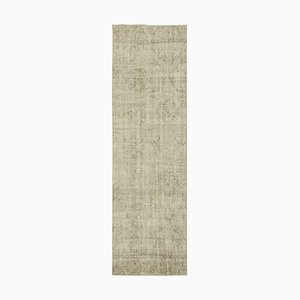 Vintage Hand-Knotted Runner Rug