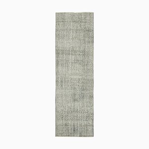 Vintage Hand-Knotted Runner Rug