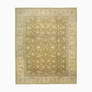 Vintage Beige Oriental Oushak Rug, 2000s