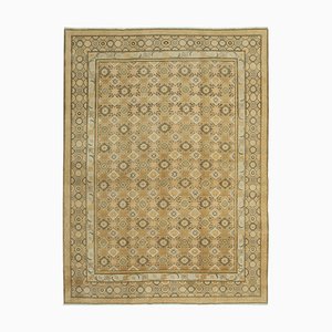 Beige Oriental Oushak Rug