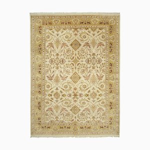 Hand-Knotted Oushak Wool Rug