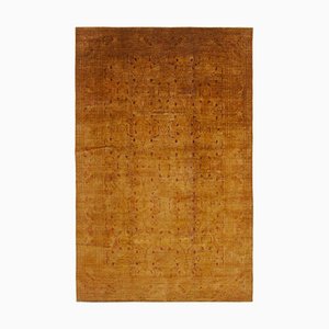 Orange orientalischer Oushak Teppich