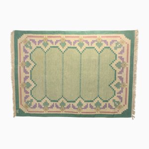 Mid-Century Swedish Kilim by FB, 1960s