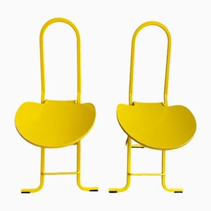 Set of Dafne Chairs by Gastone Rinaldi for Thema, 1980s