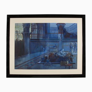 Vittorio Pisani, Obra neoclásica, 1913, Acuarela