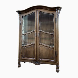 Französische Louis XV Vitrine, 1960er
