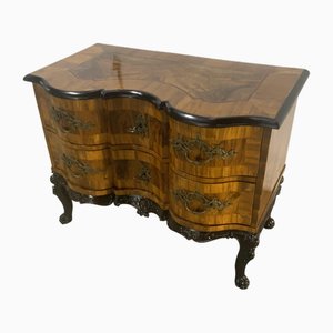 Baroque Chest of Drawers in Walnut, 1750s