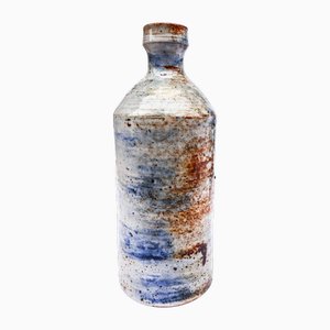 Blue and Gray Ceramic Vase, 1960s