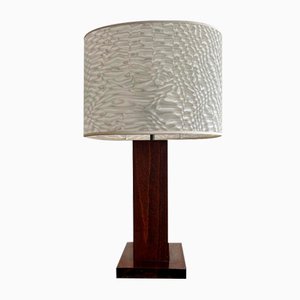 Wood Table Lamp, 1970s