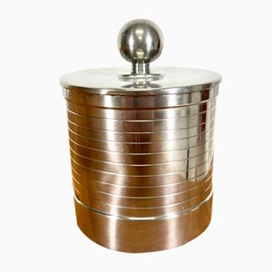 Barattolo Art Déco in peltro di Gab, Svezia, 1938