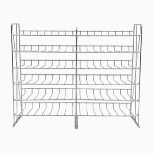 String Metal Wine Rack for 48 Bottles, Sweden, 1960s