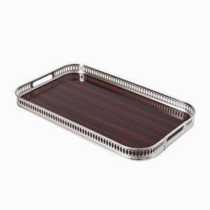 Italienisches Mid-Century Serviertablett von MB Italy, 1970er