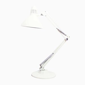 Architect Lamp in White Metal from Regent, 1970s
