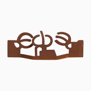 After Chillida, Abstrakte Skulptur, 1990er, Eisen