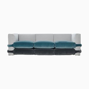Sofá Pillow de terciopelo de Muller Van Severen para BD Barcelona