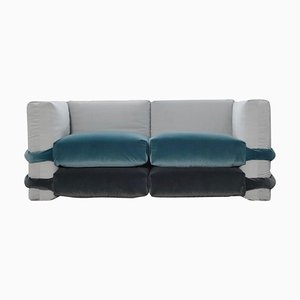 Canapé Pillow en Velours par Muller Van Severen pour BD Barcelona