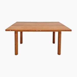Mesa extensible Nibay de roble de Tobia and Afra Scarpa para Gavina, años 60