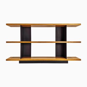 Console ou Bibliothèque d'Entrée en Chêne attribuée à Charlotte Perriand, 1970s
