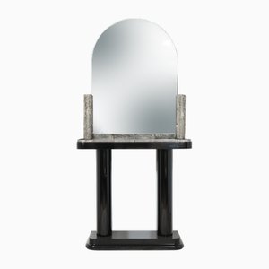 Art Deco Console Table and Mirror with Galaushat, 1940