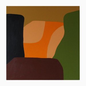 Bodasca, Farbige Komposition CC11, Acryl auf Leinwand