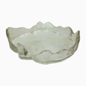 Woodstock Glass Bowl by Bengt Edenfalk for Skrufs, 1960s