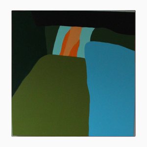 Bodasca, die Felder, Acryl auf Leinwand