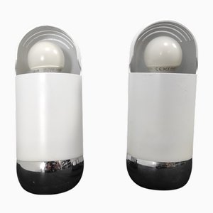 Table Lamps attributed to Martini Falconi Fois Architects for Reggiani Spa Lighting, 1970s, Set of 2