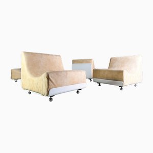 Divano modulare Orbis Mid-Century di Luigi Colani per Cor, anni '60, set di 4