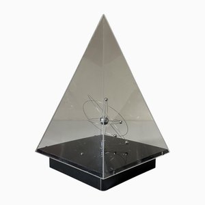 Vintage Pyramid Clock, 1980s
