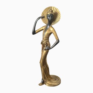 Sculpture of Woman, 1960s, Bronze