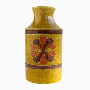 Italian Ceramic Vase by Aldo Londi for Bitossi, 1960s