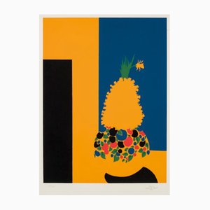 Paloma Picasso, Composición, 1975, Serigrafía