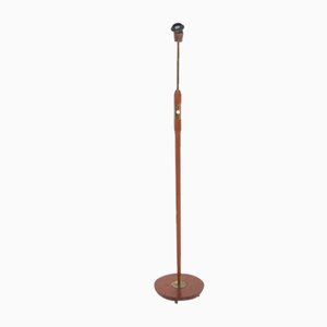 Scandinavian Lamp in Teak and Metal from Örebro Arbetarverkstad, 1940