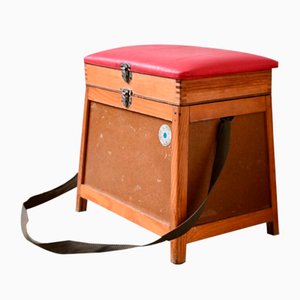 Französischer Vintage Fischerhocker