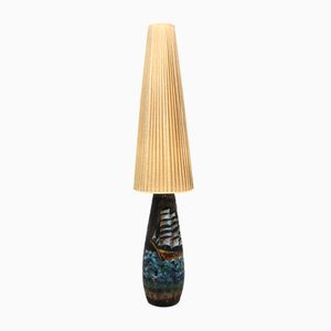Scandinavian Ceramic Floor Lamp by Ola Fihl for Tilgmans Keramik, 1970