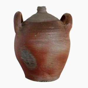 Frasco grande de gres de terracota