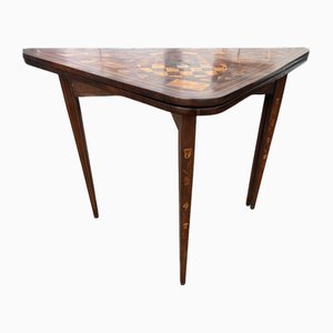 18th Century Dutch Marquetry Games Table