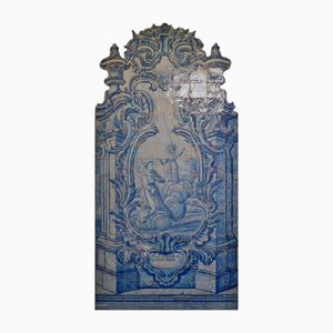 Azulejos Portugais du 18ème Siècle Saint Antoine