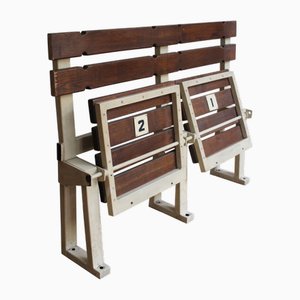 Vintage Stadium Bench, 1970s