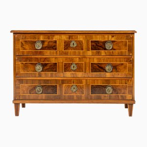 Comò antico Luigi XVI in noce, Francia