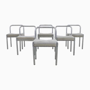 Minimalist Model SE03 Dining Chairs by Martin Visser for 't Spectrum, 1970s, Set of 6