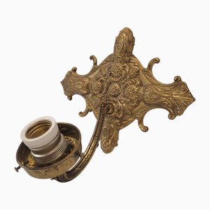 Louis XVI Wandlampe aus Vergoldeter Bronze, Frankreich, 1920er