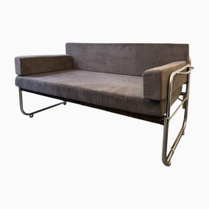 Bauhaus Tubular Steel Daybed, 1930s