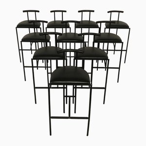 Tokyo Bar Stools by Rodney Kinsman for OMK Bieffeplast, 1980s, Set of 10