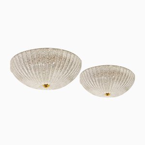 Ceiling Lamps from Vistosi, 1970s, Set of 2