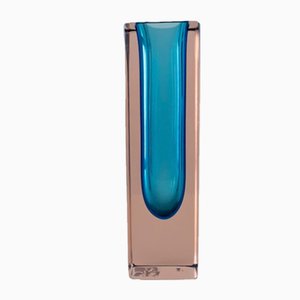 Murano Glass Vase attributed to Flavio Poli, 1960s